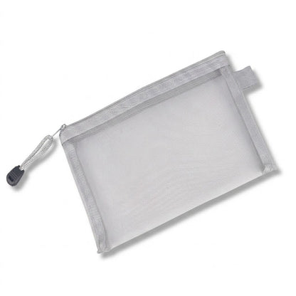 Professional Transparent Mesh Zipper Folder