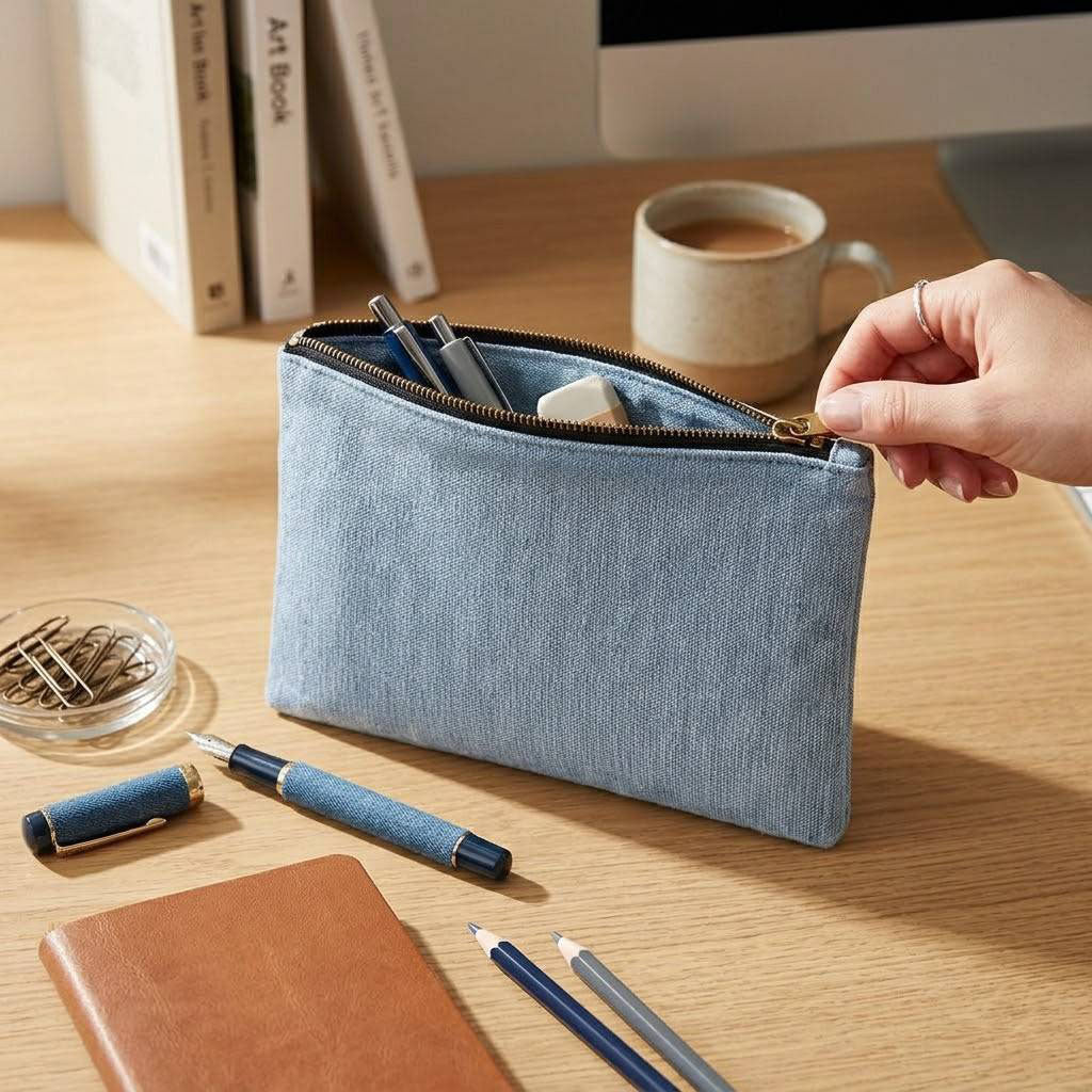 Professional Large Capacity Canvas Organizer Pouch